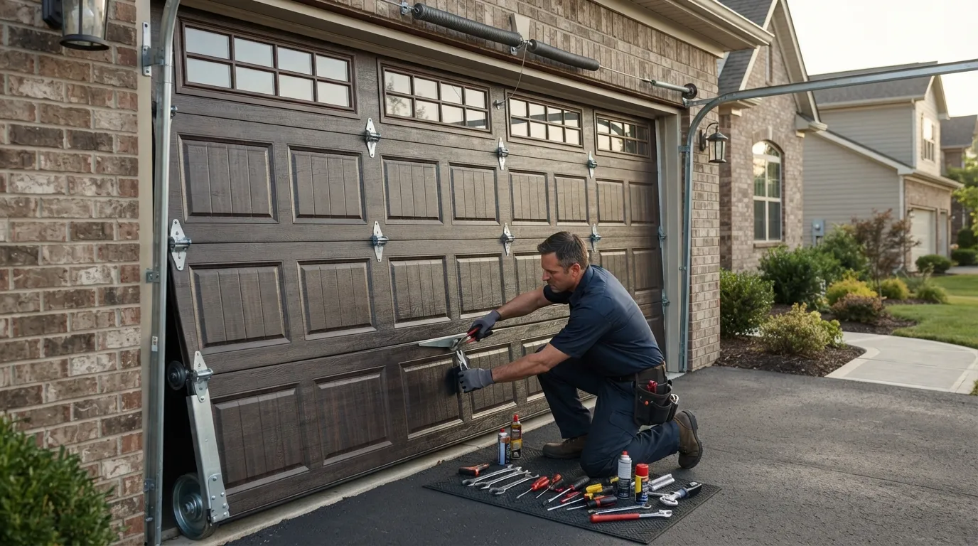 Garage Door Panel Replacement in Kent in Kent