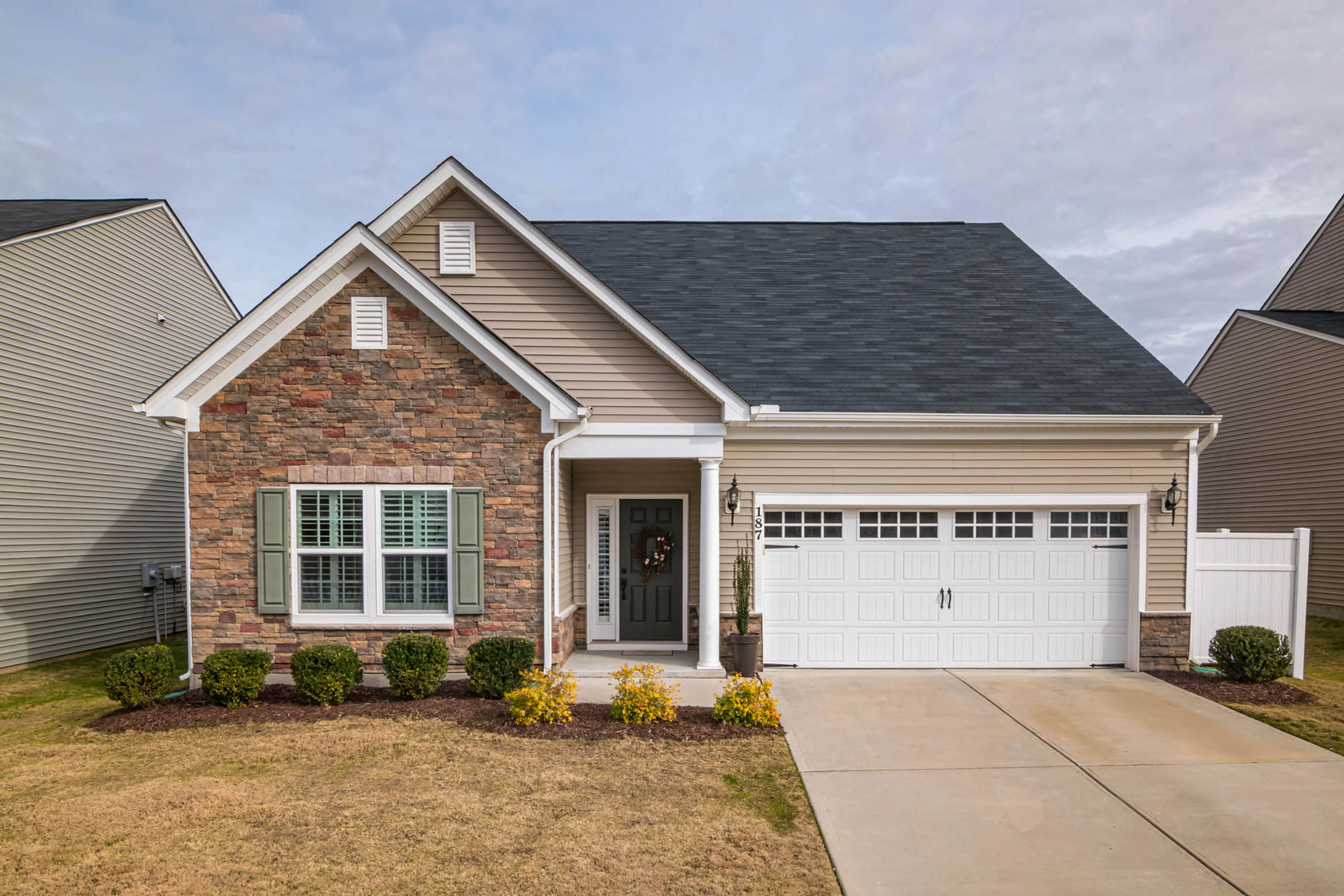 Residential garage door in Enumclaw