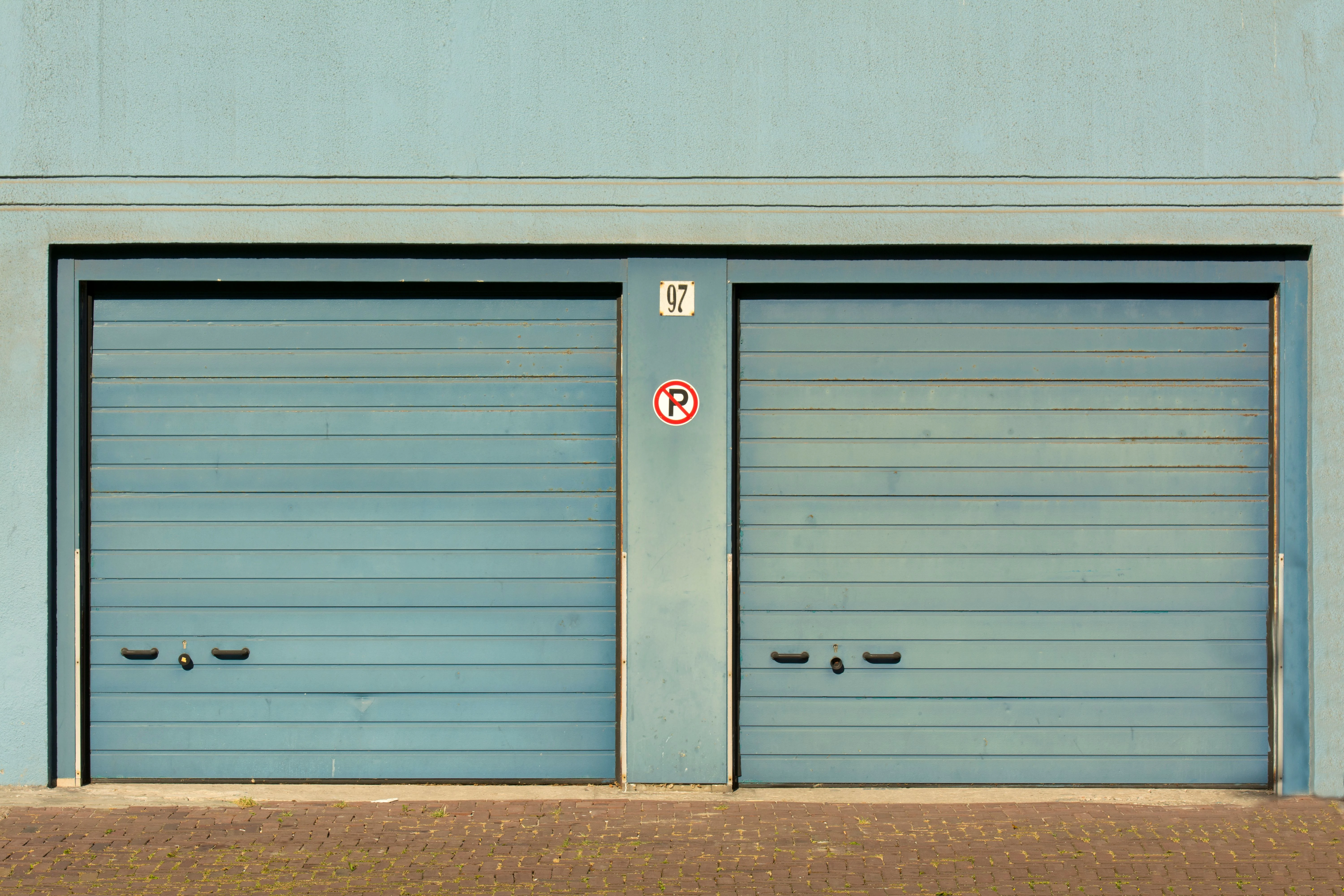 Residential garage door in Kent