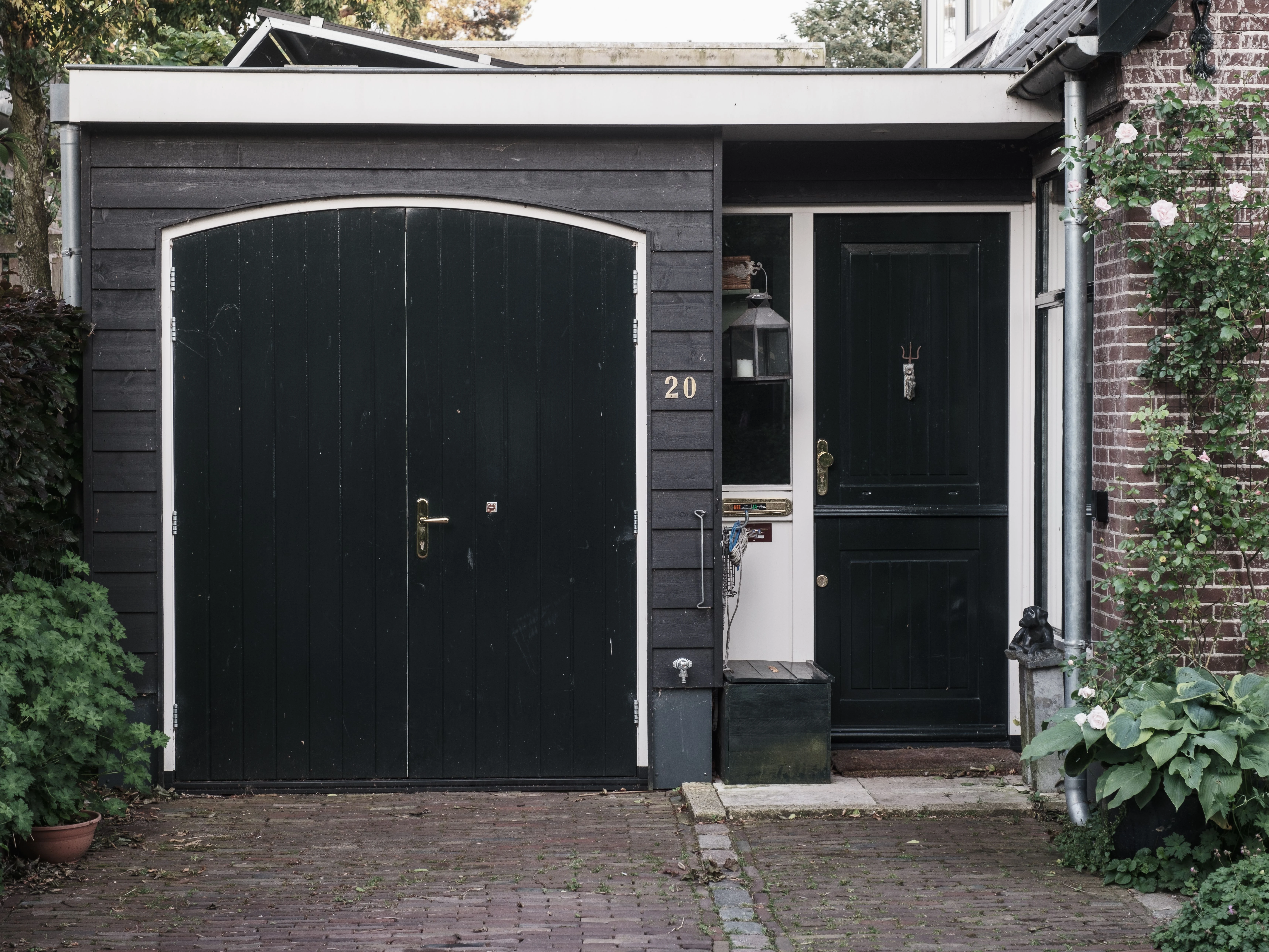 Residential garage door in Kent