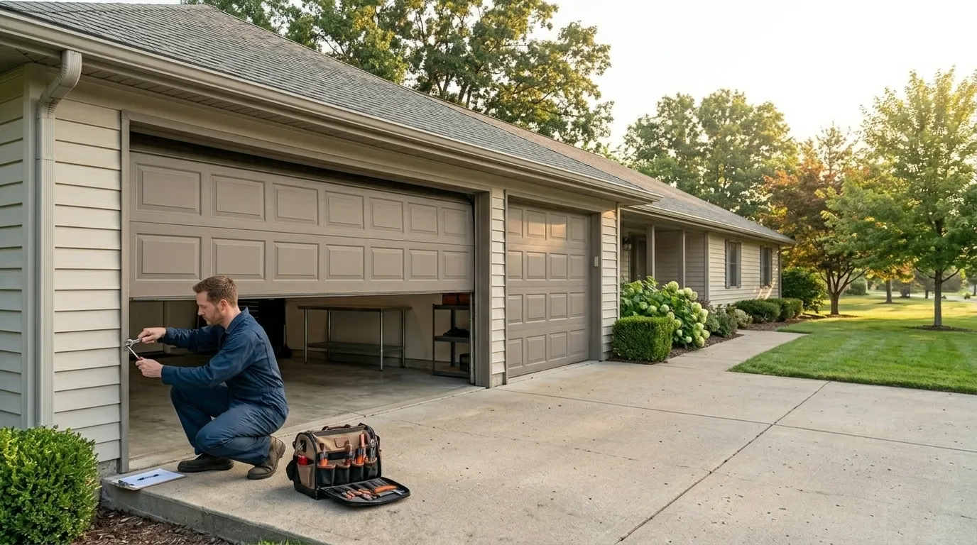 Why Des Moines Garage Doors Jump the Track in Kent
